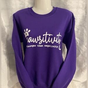 Pawsitivity Sweatshirt 
Heavy Blend Fleece Crewneck